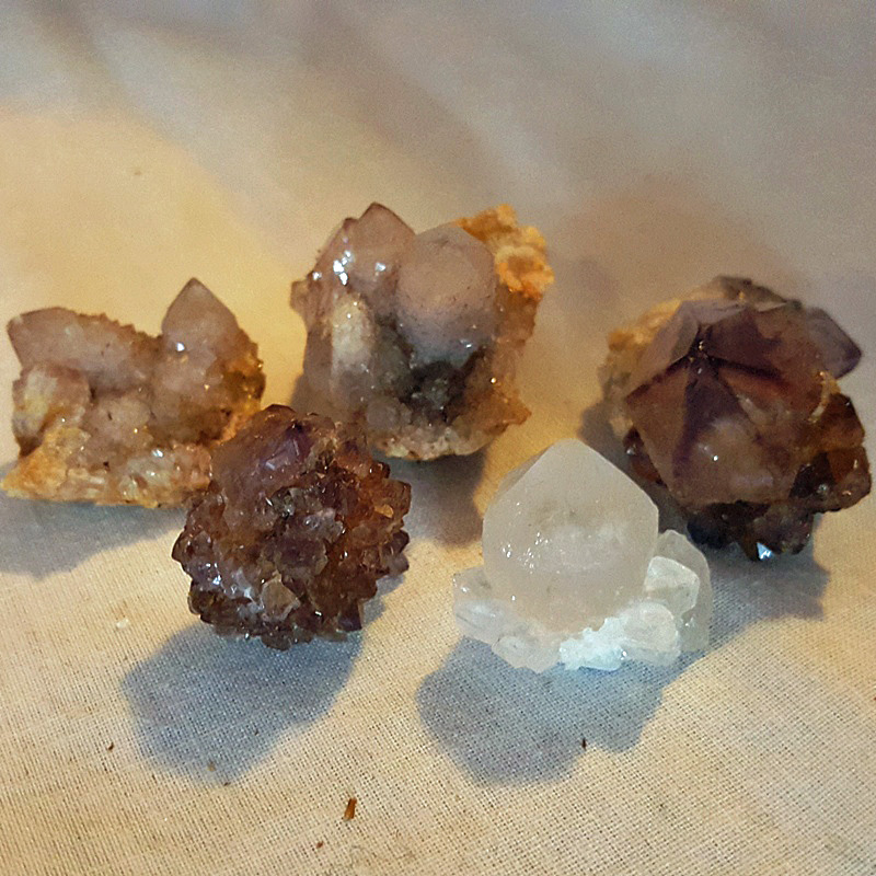 Natural Spirit Quartz Crystals from Boekenhouthoek