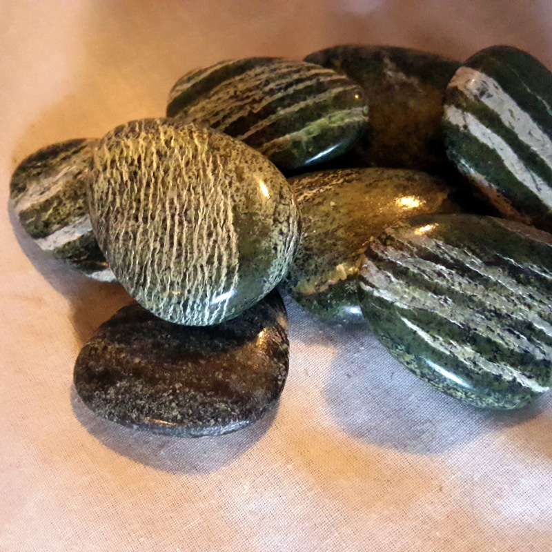 Polished - Tumble - Silver-eye Serpentinite